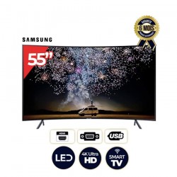 Smart TV LED Incurvé - SAMSUNG - UA55TU8300UXLY - 55 pouces - 4K UHD Noire