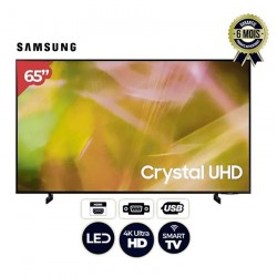 Smart TV Samsung 65 pouces -UA65AU8000UXLY- 4K-Crystal Ultra HD Noire