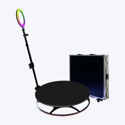 Cabine à selfie à 360 dégrée en acier doux/ Mild steel 360 degree selfie Booth