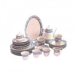 Skip to the beginning of the images gallery Jeu de vaisselle (Dinnerware set) - 49 pièces - En porcelaine